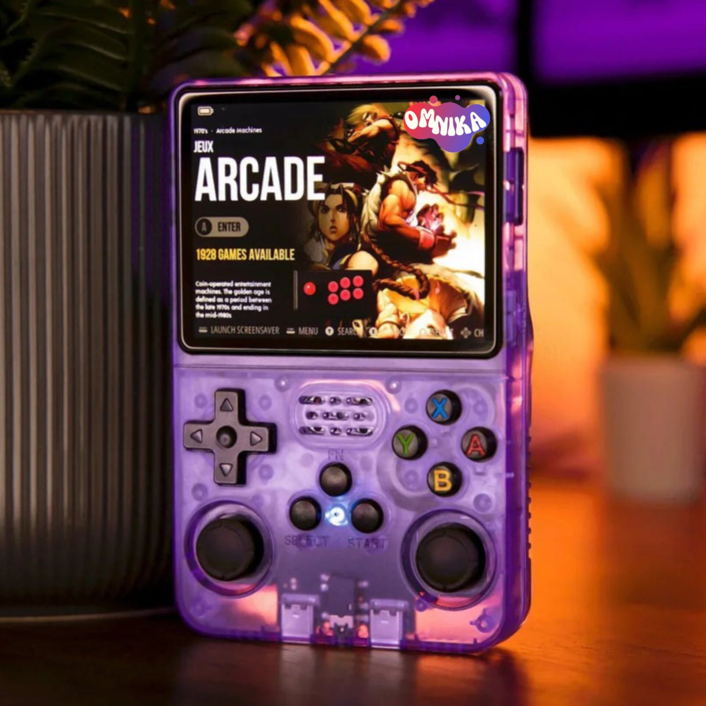 Console de jeu portable rétro R36S