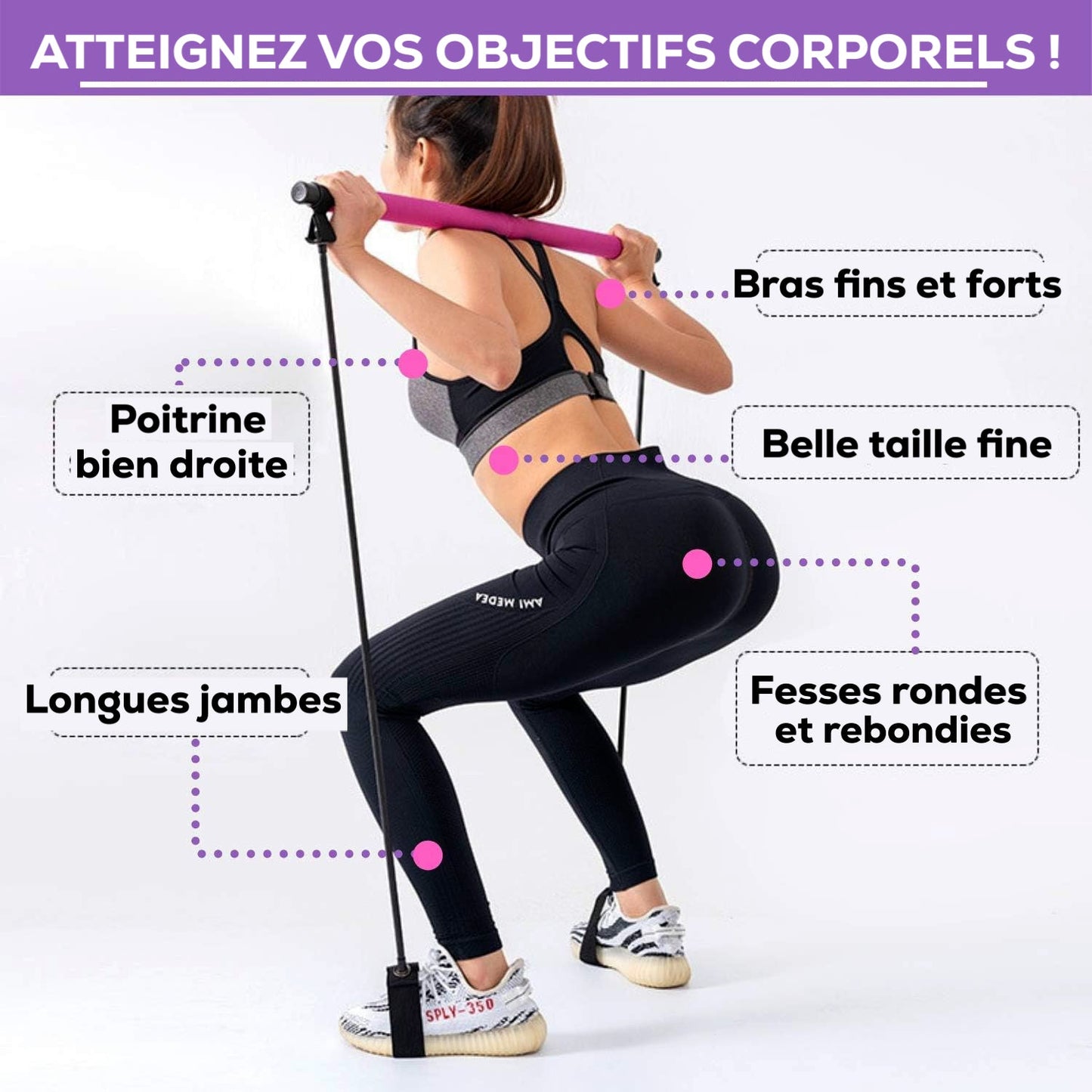 Pilates Studio Pro + Gourde sport : La forme de vos rêves est là !