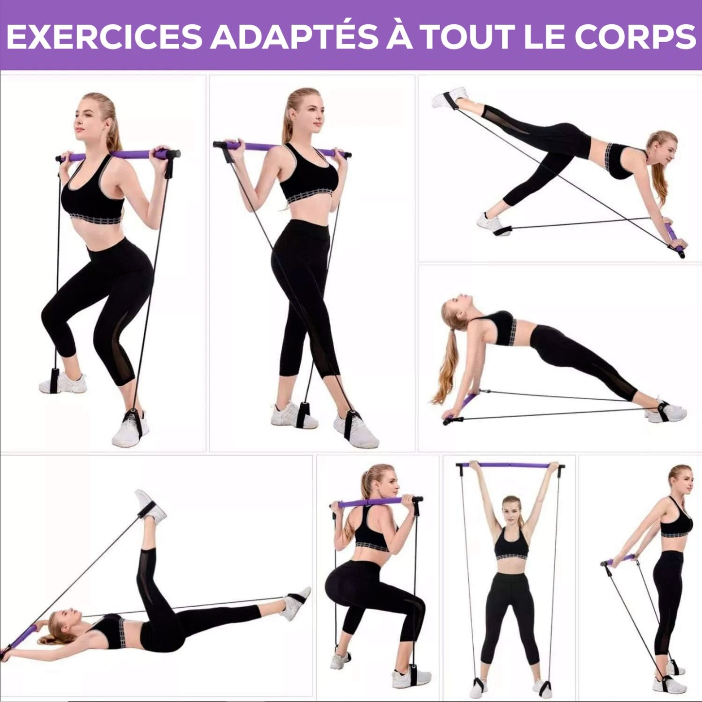 Pilates Studio Pro + Gourde sport : La forme de vos rêves est là !